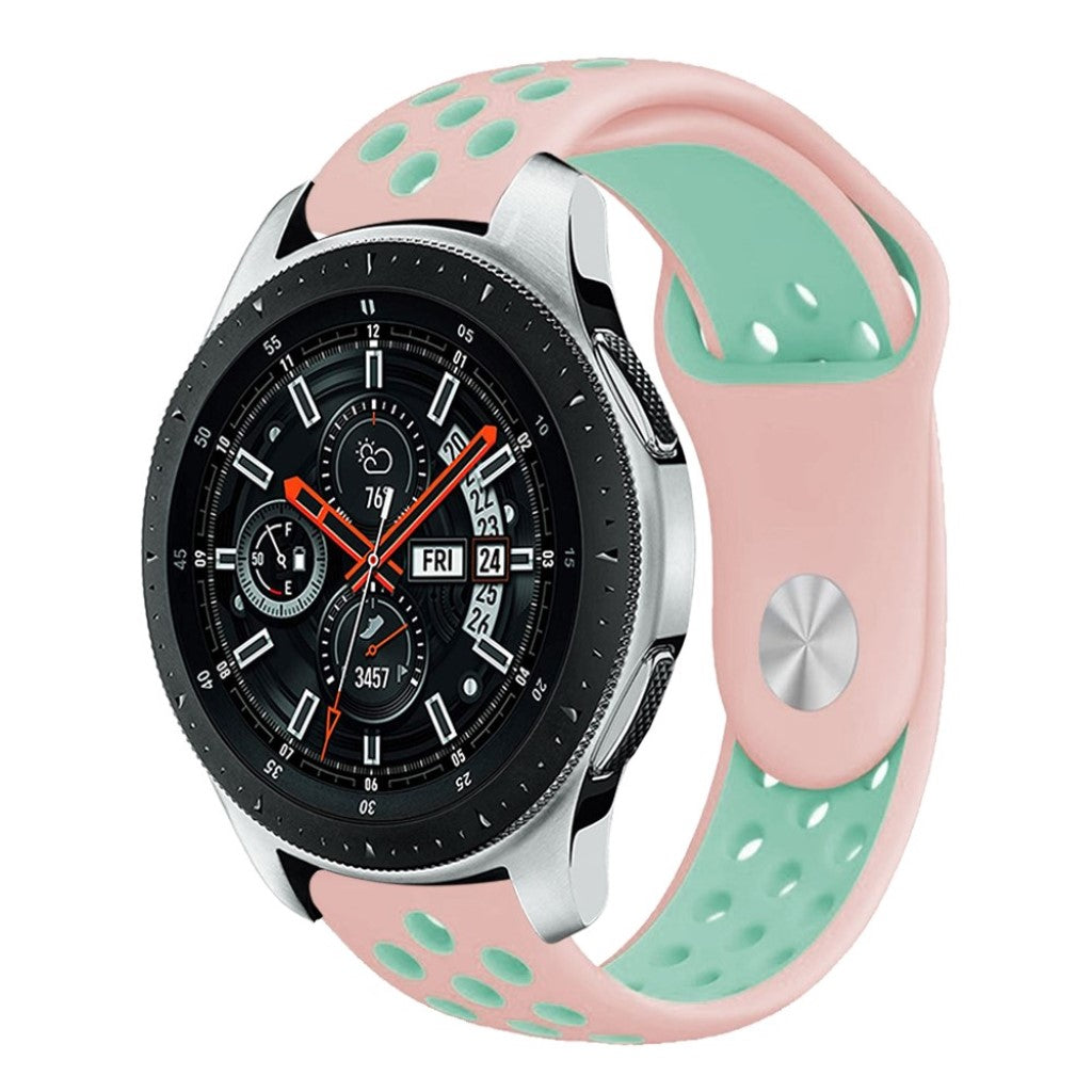 Super pænt Samsung Galaxy Watch (46mm) Silikone Rem - Flerfarvet#serie_2