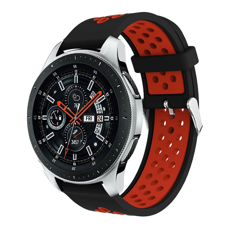 Helt vildt flot Samsung Galaxy Watch (46mm) Silikone Rem - Flerfarvet#serie_13
