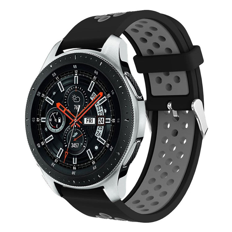 Helt vildt flot Samsung Galaxy Watch (46mm) Silikone Rem - Flerfarvet#serie_14
