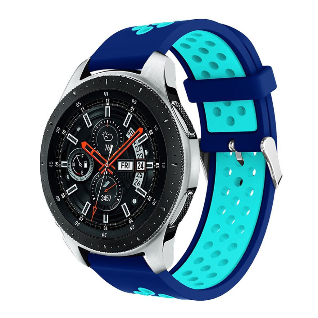 Flerfarvet Samsung Galaxy Watch (46mm) Silikone Urrem#serie_3
