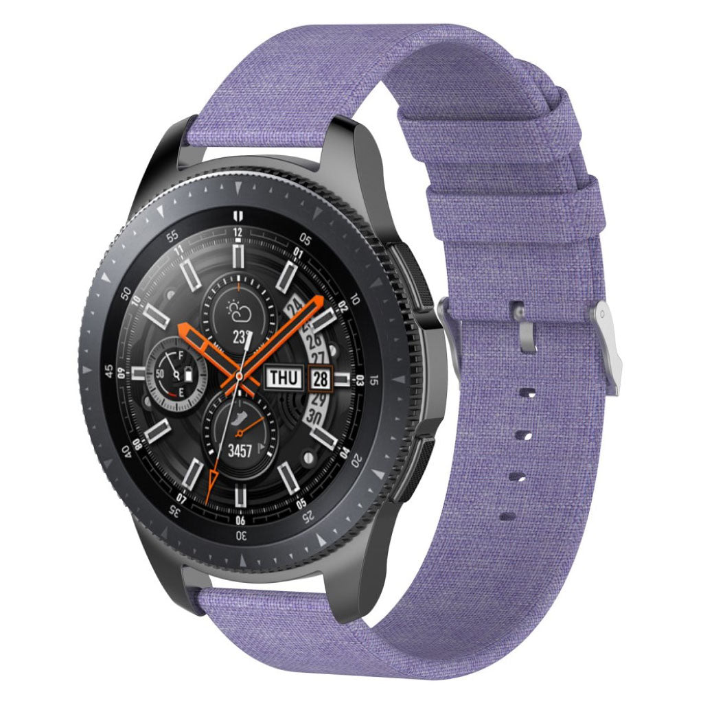 Eminent Samsung Galaxy Watch (46mm) Nylon Rem - Lilla#serie_1