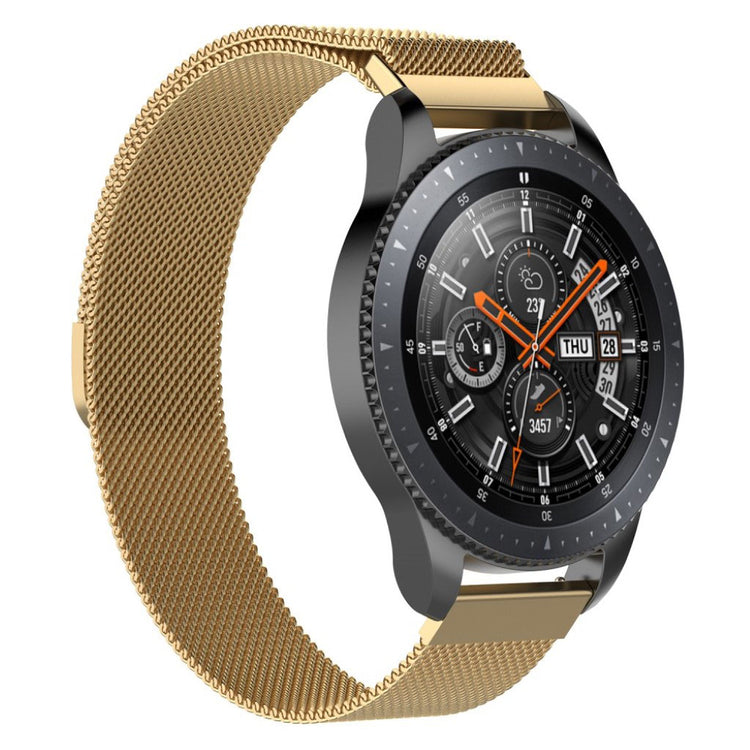 Mega elegant Samsung Galaxy Watch (46mm) Metal Rem - Guld#serie_1