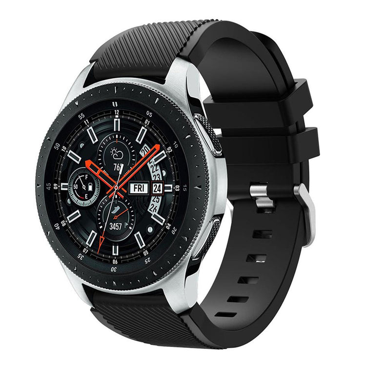Eminent Samsung Galaxy Watch (46mm) Silikone Rem - Sort#serie_10