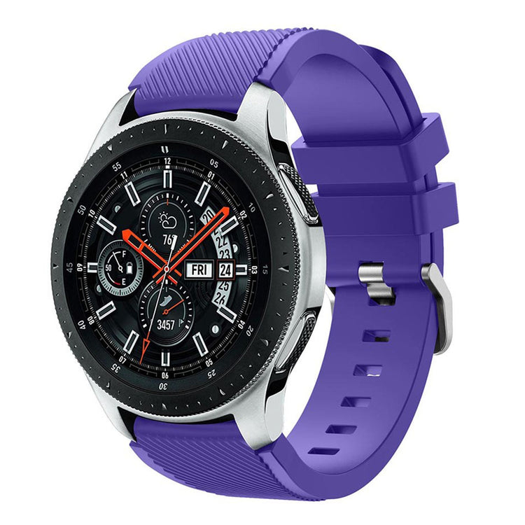 Eminent Samsung Galaxy Watch (46mm) Silikone Rem - Lilla#serie_2