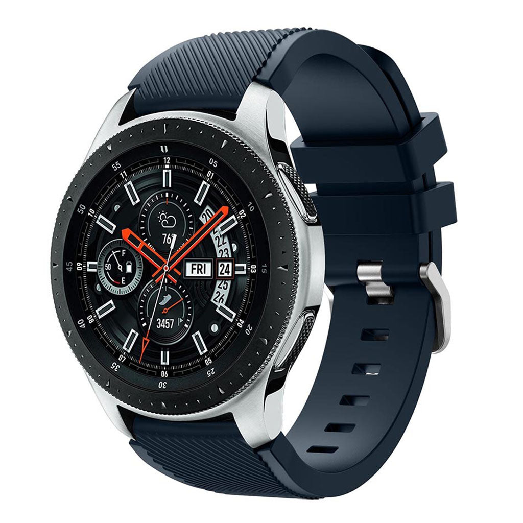 Eminent Samsung Galaxy Watch (46mm) Silikone Rem - Blå#serie_3