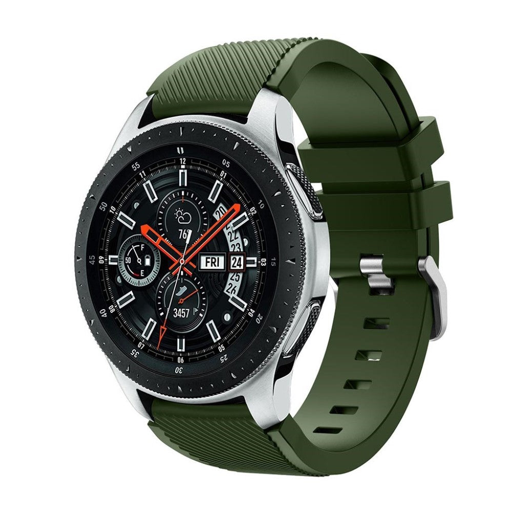 Eminent Samsung Galaxy Watch (46mm) Silikone Rem - Grøn#serie_5