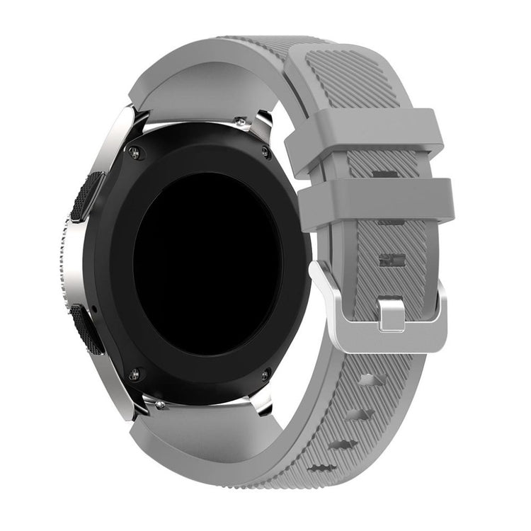 Eminent Samsung Galaxy Watch (46mm) Silikone Rem - Sølv#serie_7