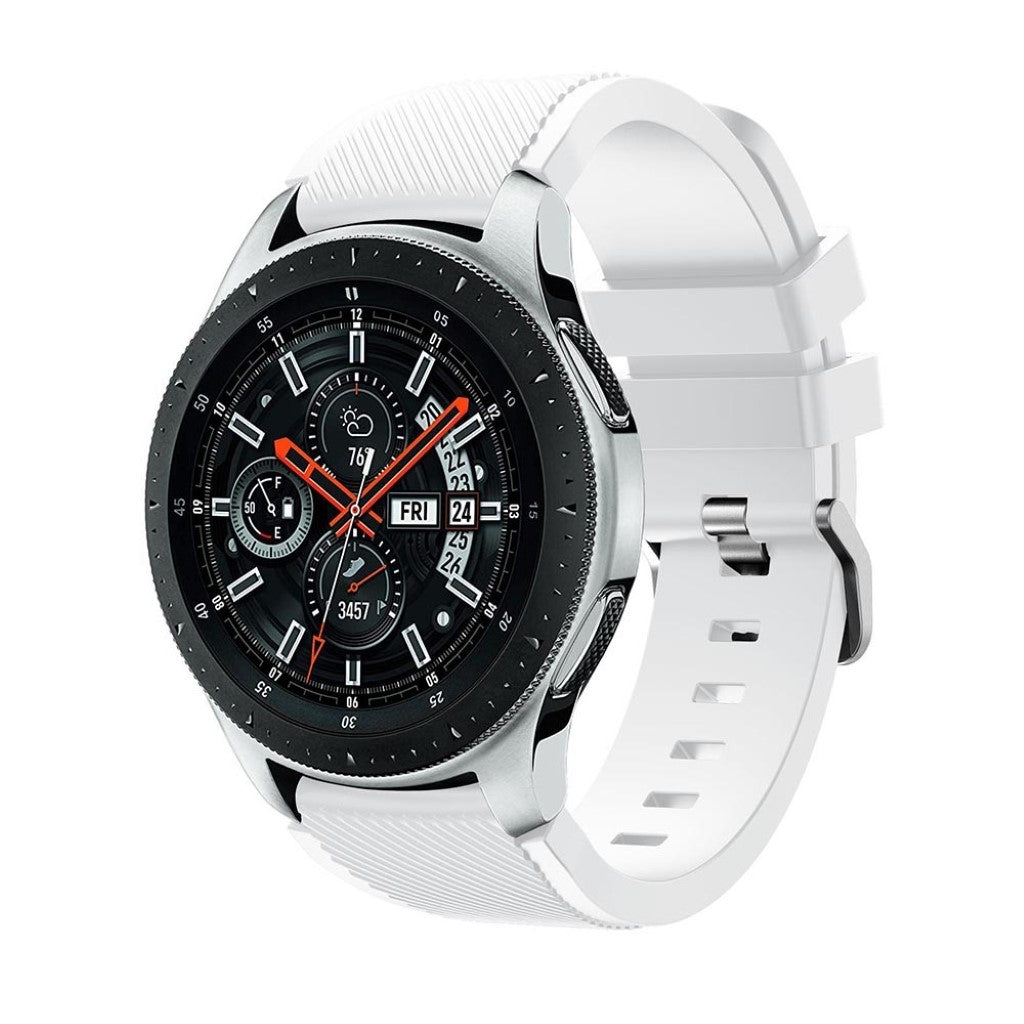 Eminent Samsung Galaxy Watch (46mm) Silikone Rem - Hvid#serie_9