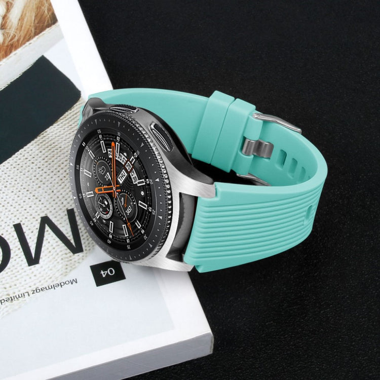 Helt vildt nydelig Samsung Galaxy Watch (46mm) Silikone Rem - Grøn#serie_2