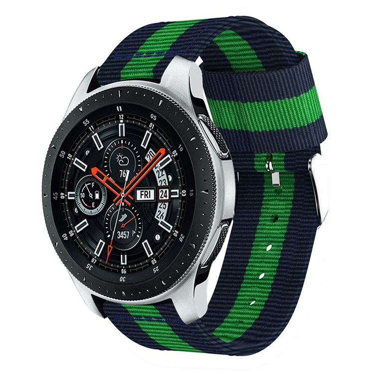 Mega kønt Samsung Galaxy Watch (46mm) Nylon Rem - Flerfarvet#serie_2
