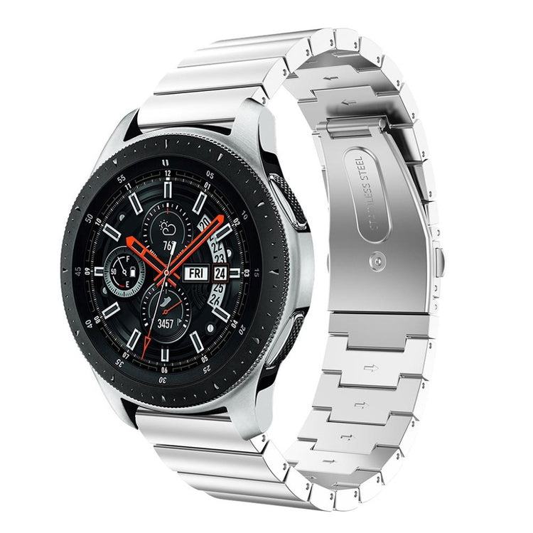 Meget pænt Samsung Galaxy Watch (46mm) Metal Rem - Sølv#serie_176