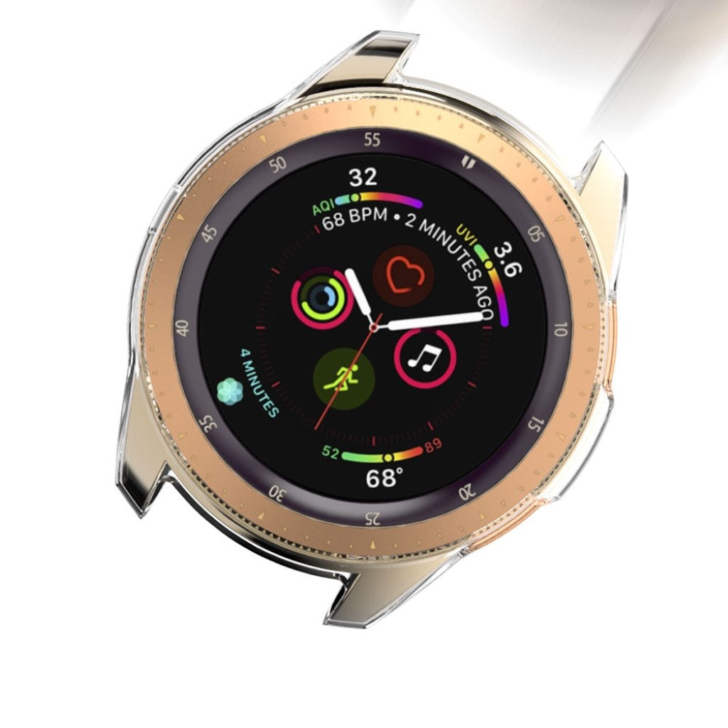 Flot Samsung Galaxy Watch (46mm) Silikone Cover - Gennemsigtig#serie_185