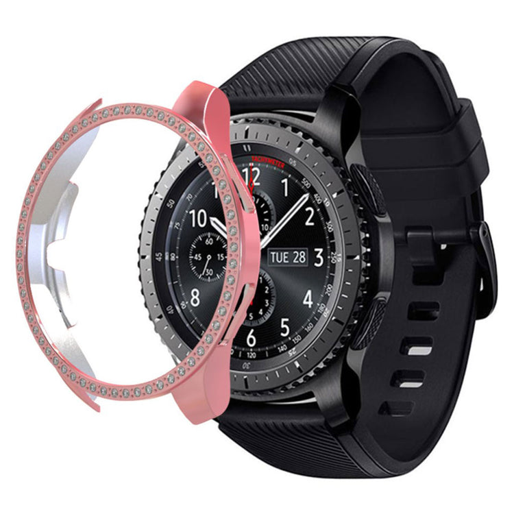 Meget Godt Samsung Galaxy Watch (46mm) Plastik og Rhinsten Cover - Pink#serie_4