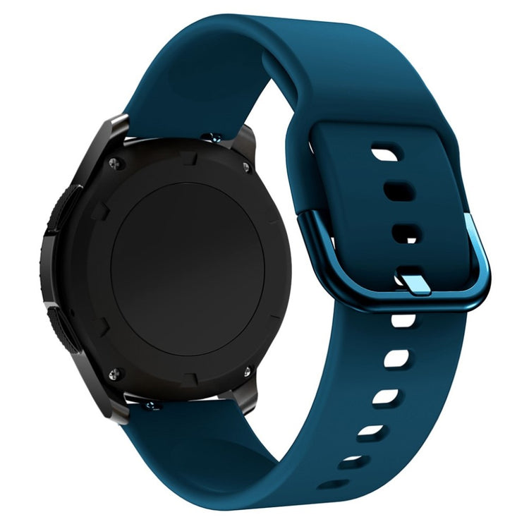 Meget kønt Samsung Galaxy Watch (46mm) Silikone Rem - Blå#serie_8