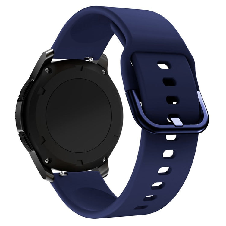 Meget kønt Samsung Galaxy Watch (46mm) Silikone Rem - Blå#serie_9