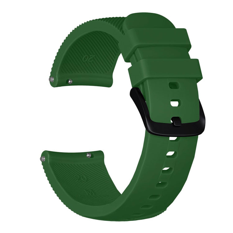 Mega holdbart Samsung Galaxy Watch Active Silikone Rem - Grøn#serie_6