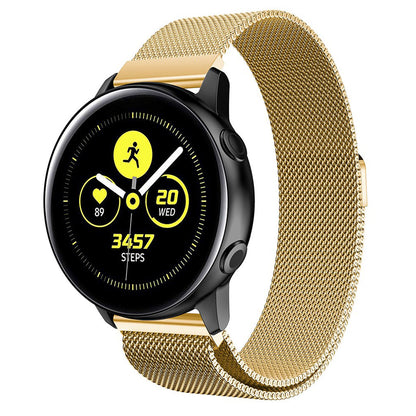 Mega kønt Samsung Galaxy Watch Active Metal Rem - Guld#serie_3