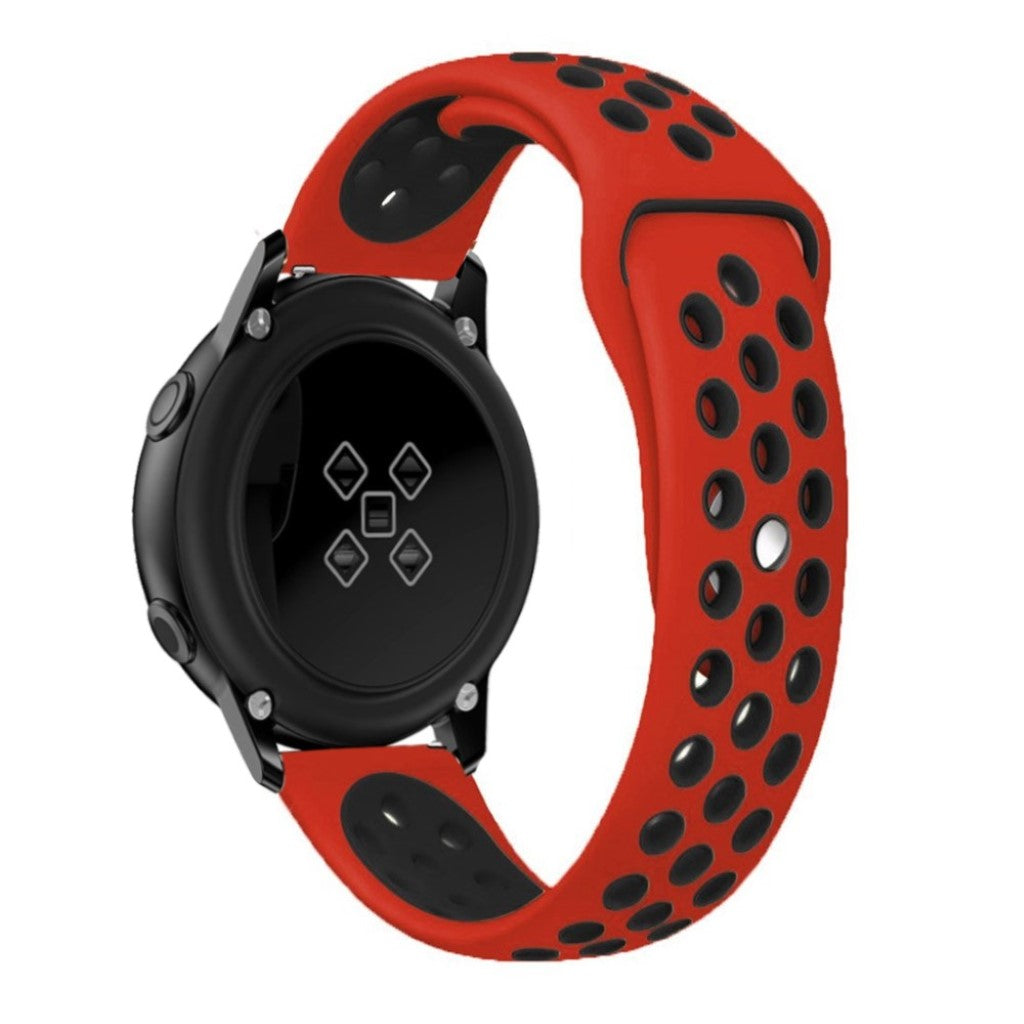 Super pænt Samsung Galaxy Watch Active Silikone Rem - Flerfarvet#serie_14