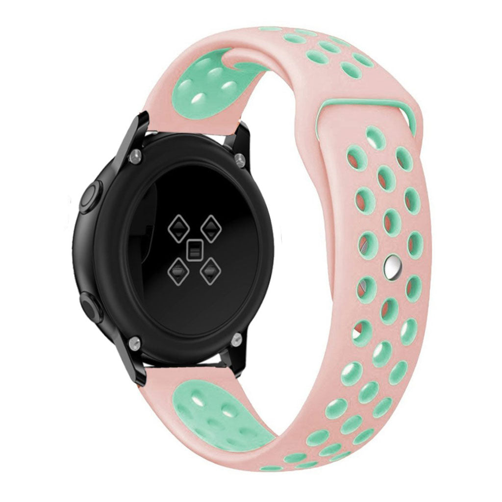 Rigtigt flot Samsung Galaxy Watch Active Silikone Rem - Pink#serie_5