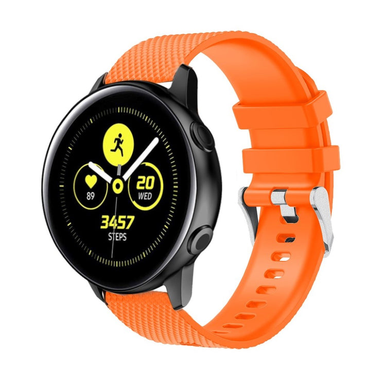 Yndigt Samsung Galaxy Watch Active Silikone Rem - Orange#serie_3