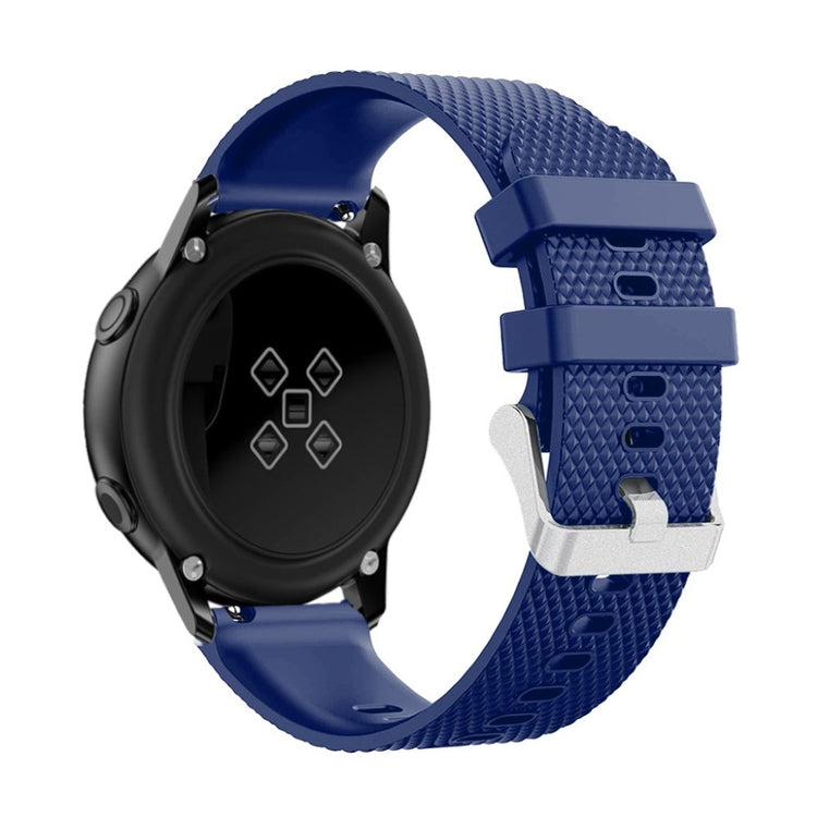 Yndigt Samsung Galaxy Watch Active Silikone Rem - Blå#serie_7