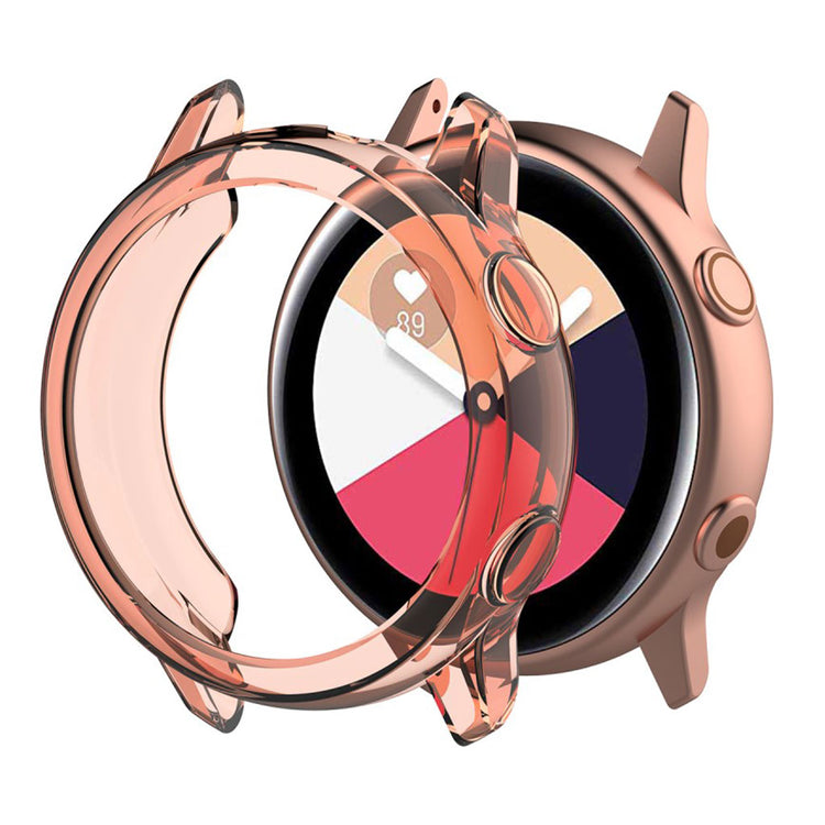 Meget Fint Samsung Galaxy Watch Active Silikone Cover - Pink#serie_2