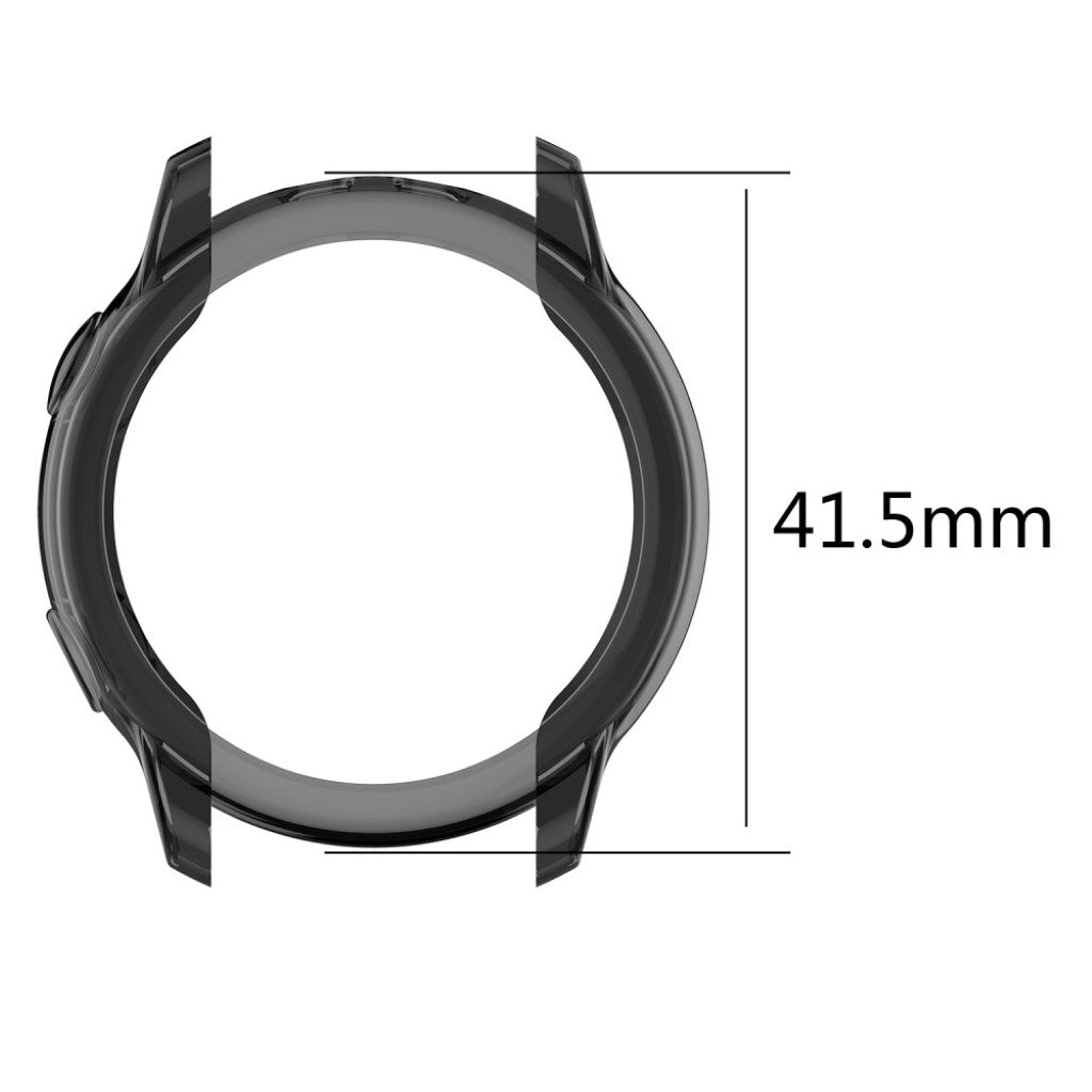 Meget Fint Samsung Galaxy Watch Active Silikone Cover - Sort#serie_3