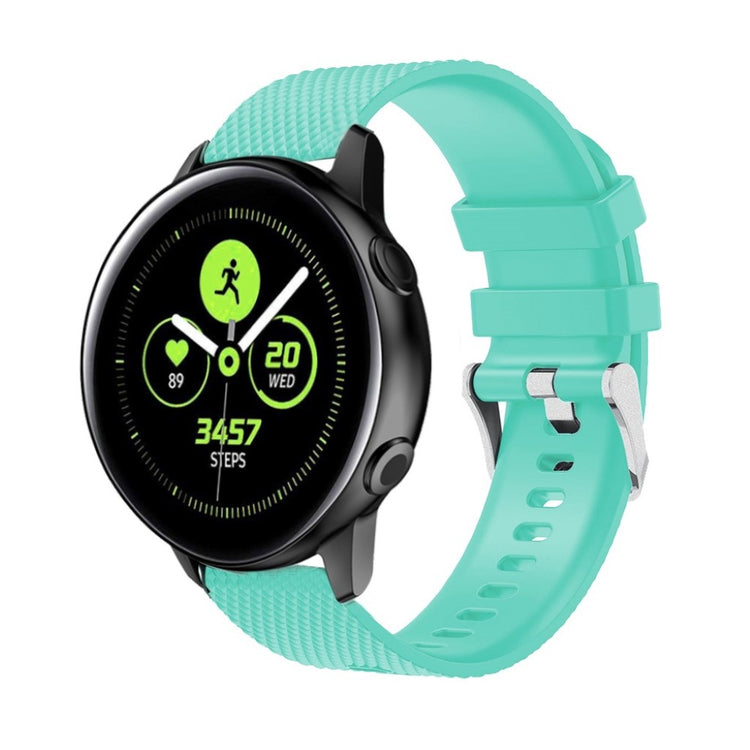 Meget elegant Samsung Galaxy Watch Active Silikone Rem - Grøn#serie_2