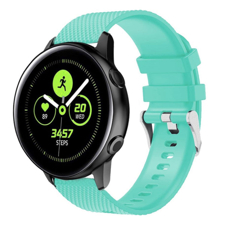 Meget elegant Samsung Galaxy Watch Active Silikone Rem - Grøn#serie_2