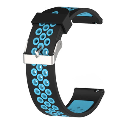 Mega skøn Samsung Galaxy Watch Active Silikone Rem - Sort#serie_3