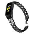 Vildt Fed Metal Og Rhinsten Rem passer til Samsung Galaxy Fit