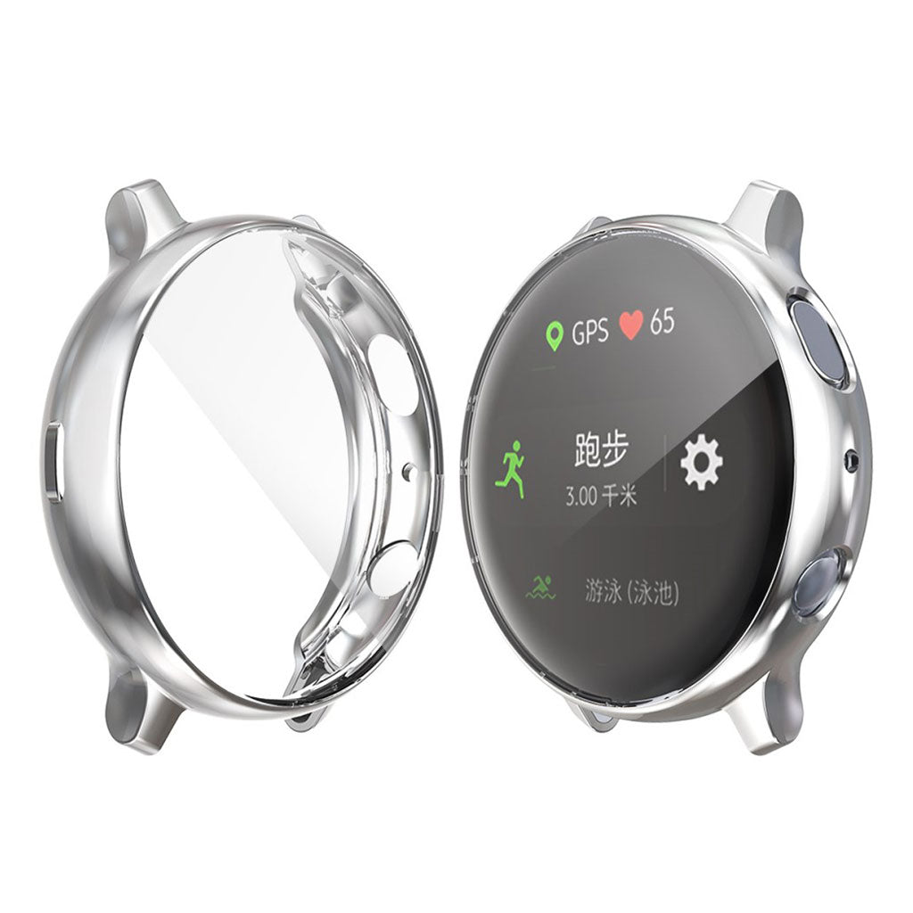 Meget Godt Samsung Galaxy Watch Active 2 - 40mm Silikone Cover - Sølv#serie_3