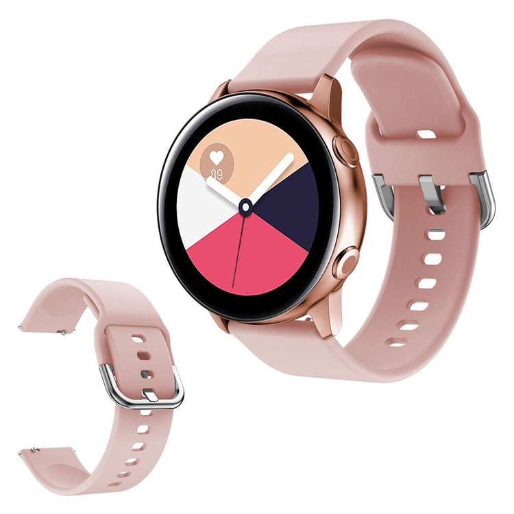  Samsung Galaxy Watch Active 2 - 40mm / Samsung Galaxy Watch Active Silikone Rem - Pink#serie_4