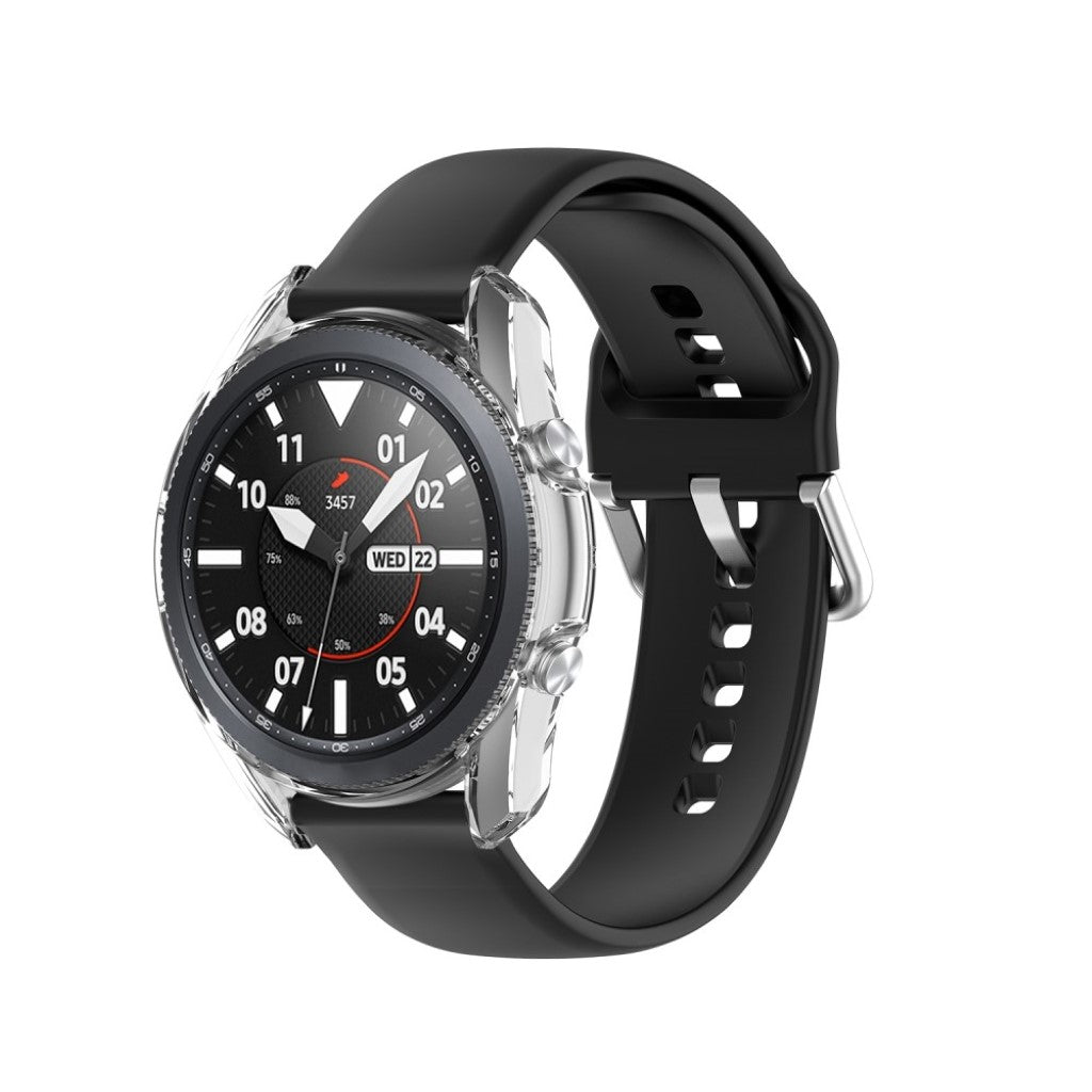 Rigtigt Flot Samsung Galaxy Watch 3 (45mm) Silikone Cover - Gennemsigtig#serie_2