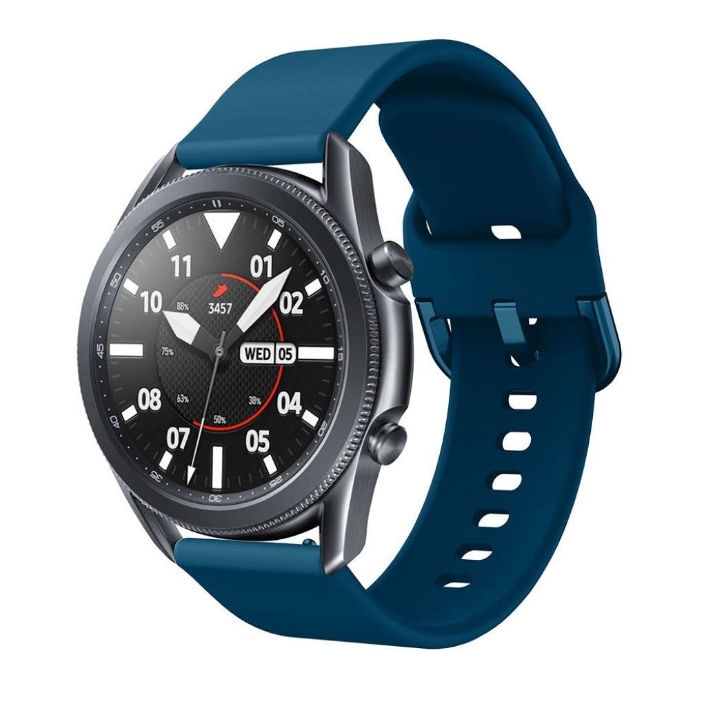 Vildt elegant Samsung Galaxy Watch 3 (45mm) Silikone Rem - Grøn#serie_9