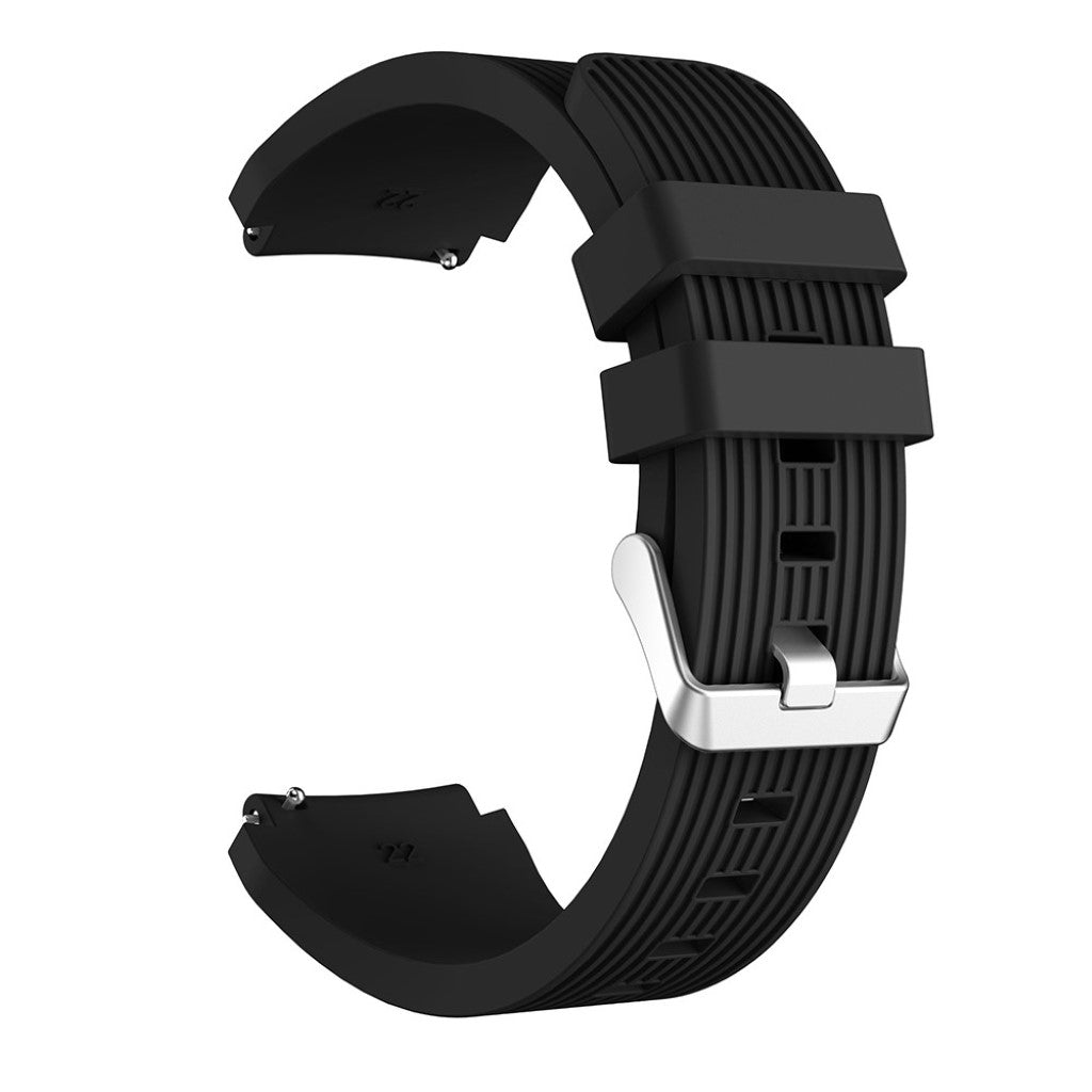 Super sejt Samsung Galaxy Watch 3 (45mm) Silikone Rem - Sort#serie_1