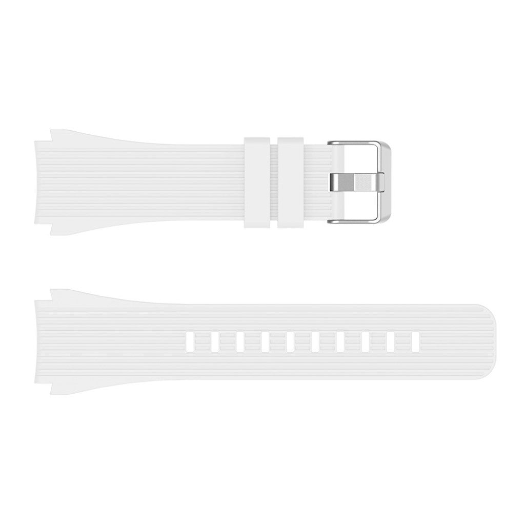 Super sejt Samsung Galaxy Watch 3 (45mm) Silikone Rem - Hvid#serie_2