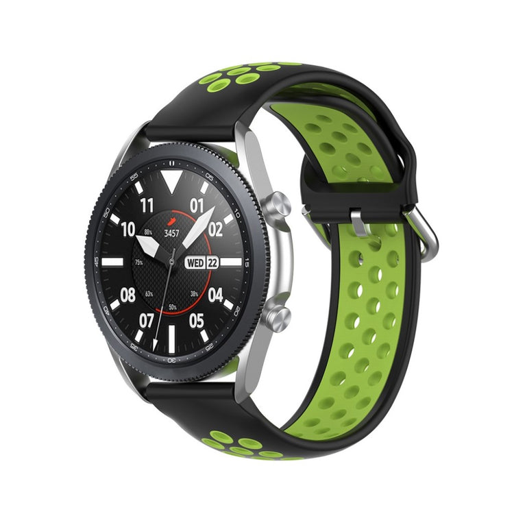 Klassisk Samsung Galaxy Watch 3 (45mm) Silikone Rem - Sort#serie_9