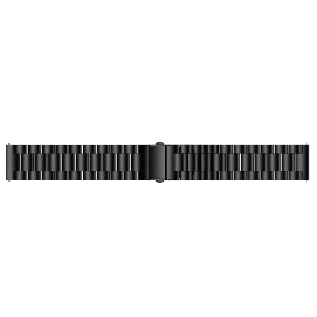 Mega hårdfør Samsung Galaxy Watch 3 (45mm) Metal Rem - Sort#serie_8