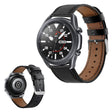 Elegant Ægte Læder Rem passer til Samsung Galaxy Watch 3 (45mm)