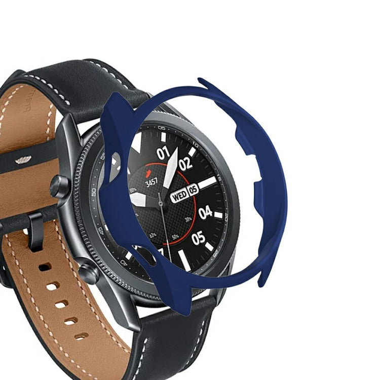 Samsung Galaxy Watch 3 (45mm) Holdbar Silikone Bumper  - Blå#serie_7