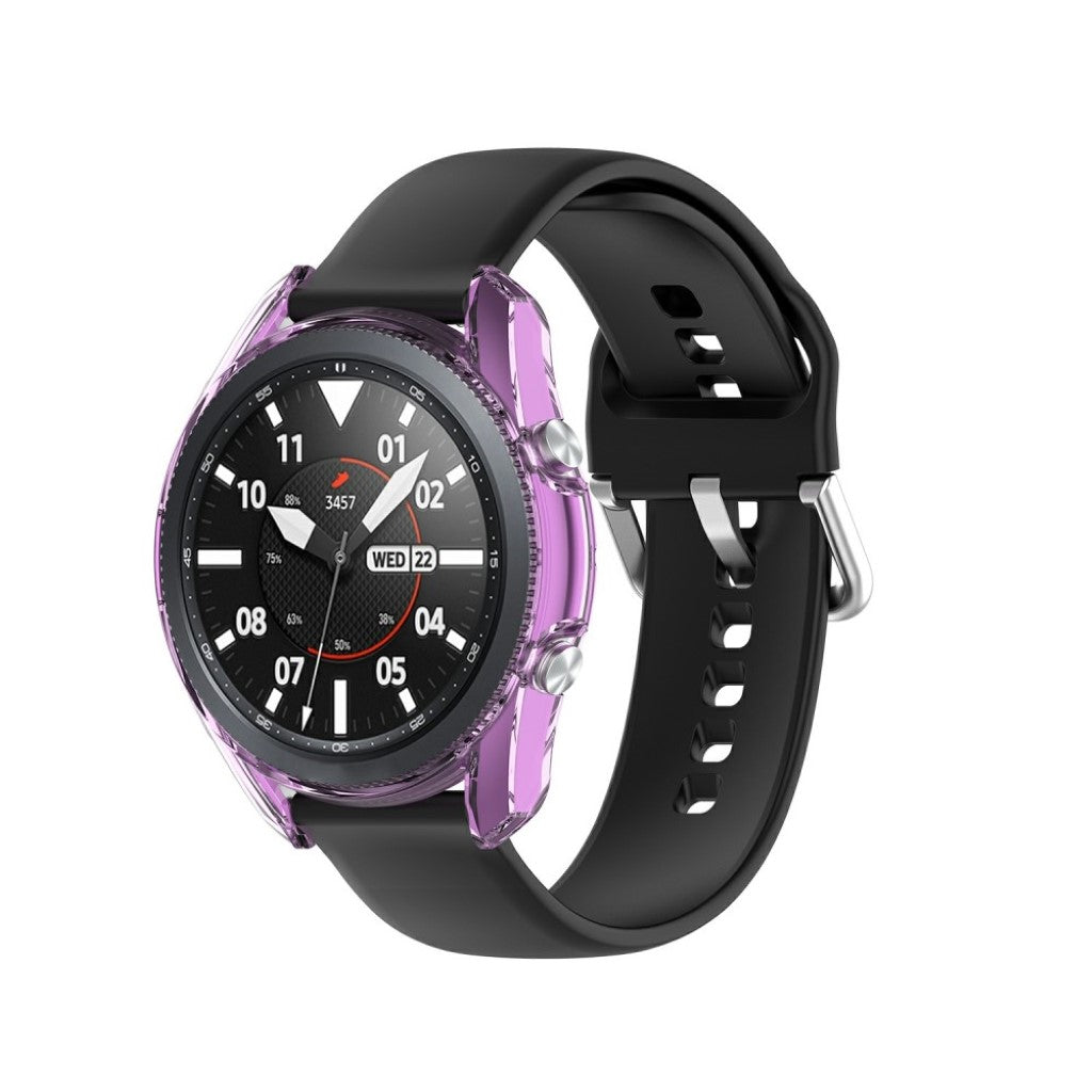 Meget Fint Samsung Galaxy Watch 3 (45mm) Silikone Cover - Lilla#serie_4