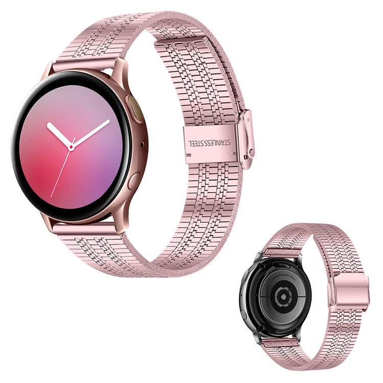  Samsung Galaxy Watch 3 (45mm) / Samsung Galaxy Watch (46mm) Metal Rem - Pink#serie_4