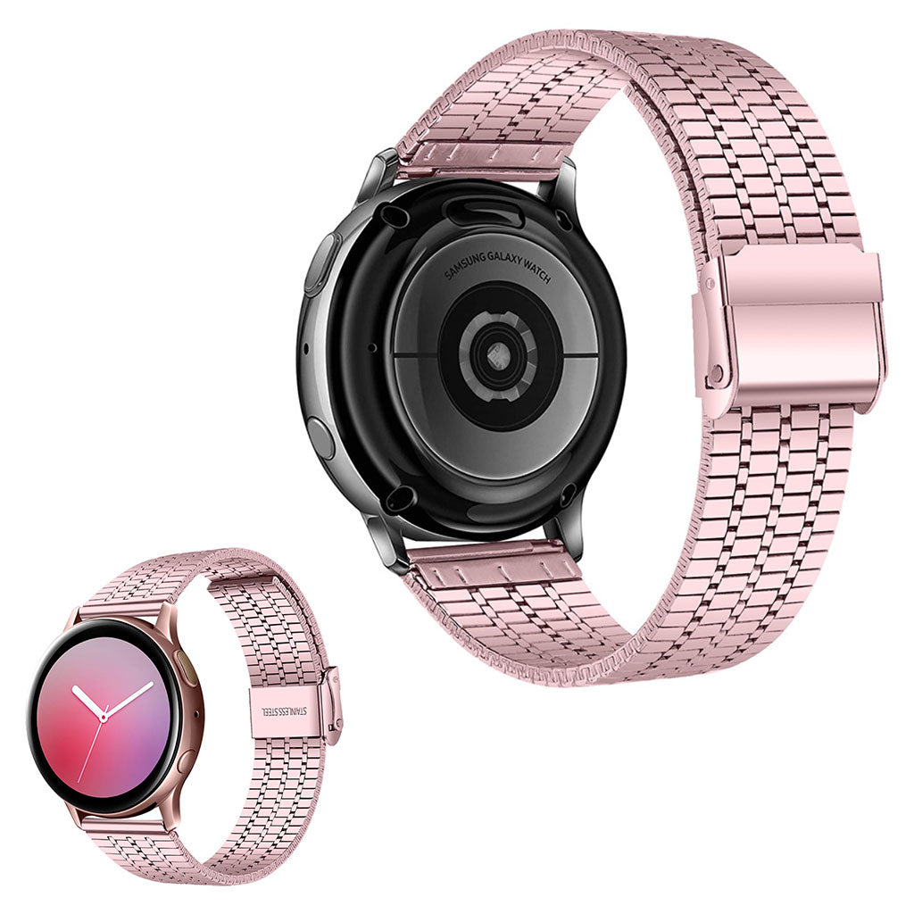  Samsung Galaxy Watch 3 (45mm) / Samsung Galaxy Watch (46mm) Metal Rem - Pink#serie_2