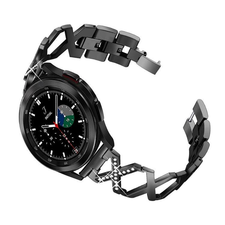  Samsung Galaxy Watch 3 (45mm) / Samsung Galaxy Watch (46mm) Metal Rem - Sort#serie_3