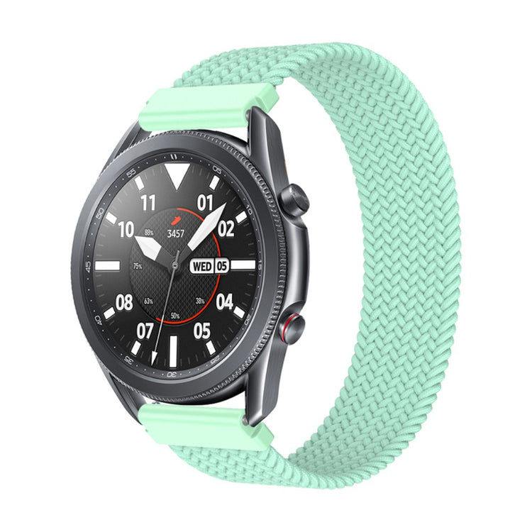 Rigtigt fantastisk Samsung Galaxy Watch 3 (45mm) Nylon Rem - Størrelse: S - Grøn#serie_9