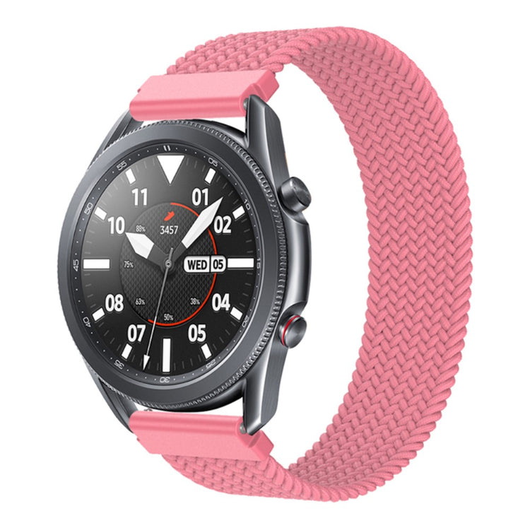 Helt vildt smuk Samsung Galaxy Watch 3 (45mm) Stof Urrem - Pink#serie_6