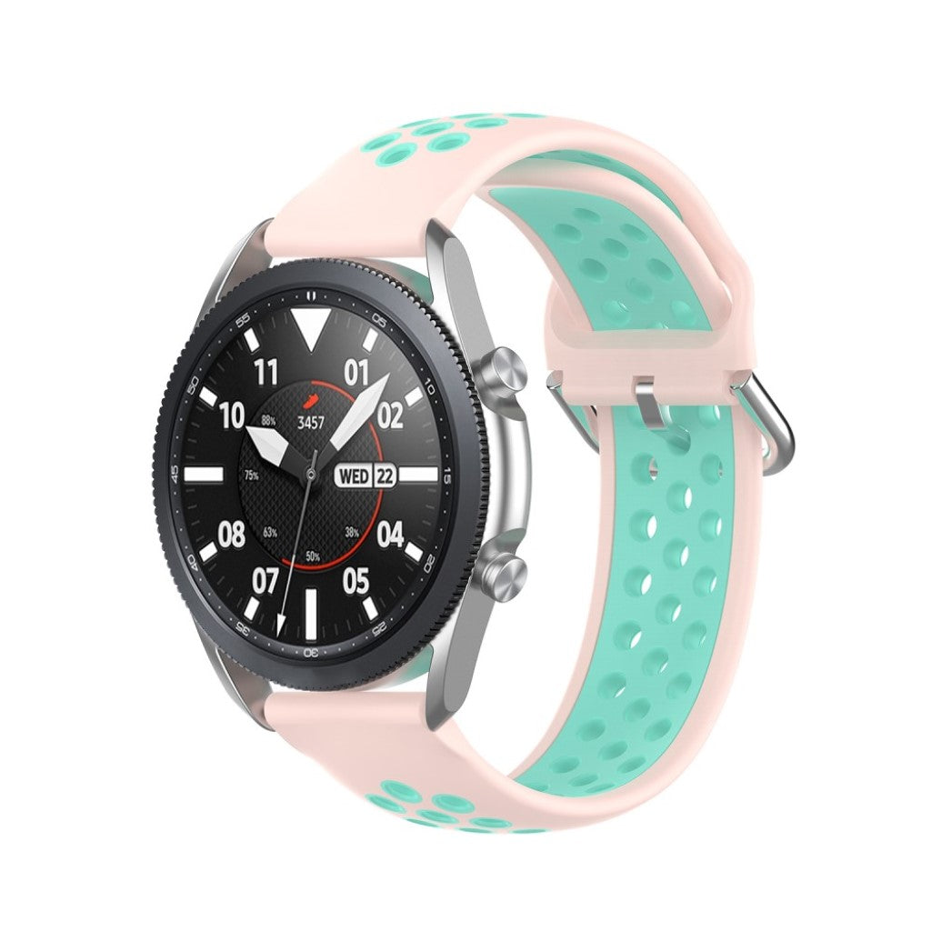 Solid Samsung Galaxy Watch 3 (41mm) Silikone Rem - Pink#serie_13