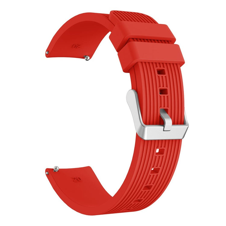 Rigtigt pænt Samsung Galaxy Watch 3 (41mm) Silikone Rem - Rød#serie_4