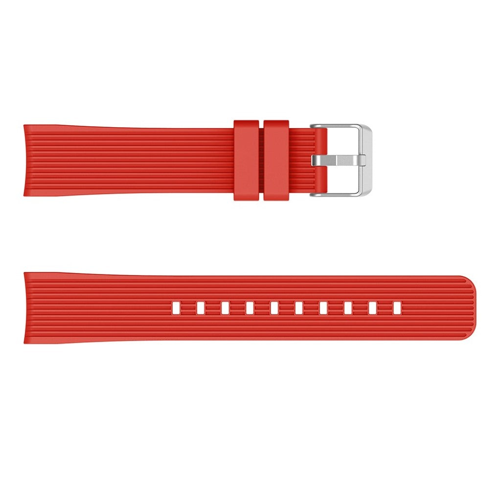 Rigtigt pænt Samsung Galaxy Watch 3 (41mm) Silikone Rem - Rød#serie_4